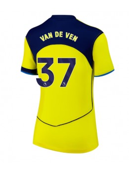 Tottenham Hotspur Micky van de Ven #37 Zenski Rezervni Dres 2025-26 Kratak Rukavima Tottenham Hotspur Micky van de Ven #37 Zenski Rezervni Dres 2025-26 Kratak Rukavima